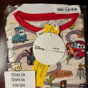 Disney Pixar Radiator Springs Two Piece Pajama Set (2T)